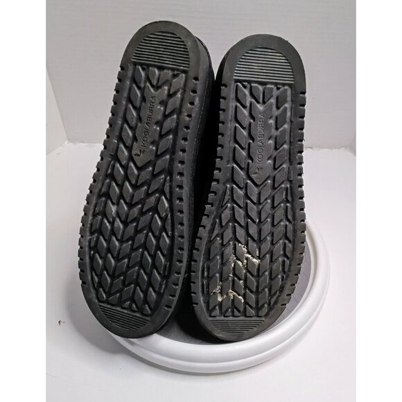 Koolaburra By UGG Womens Black Suede Ankle Boots With Faux Fur Lining Size 10 US - Picture 4 of 7